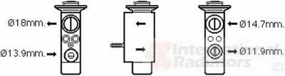 VAN WEZEL 06001441 -  Расширительный клапан, кондиционер